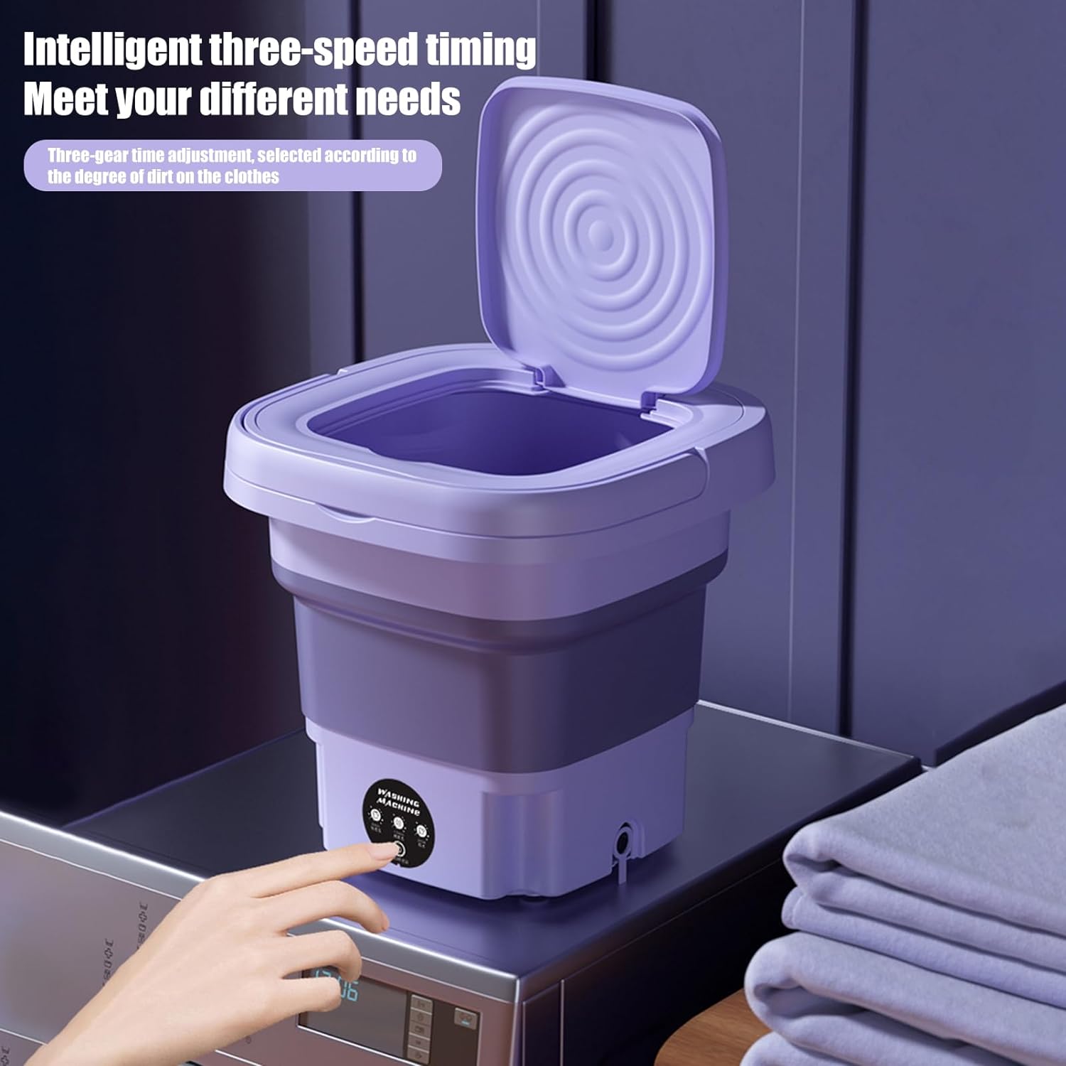 Foldable Mini Washing Machine